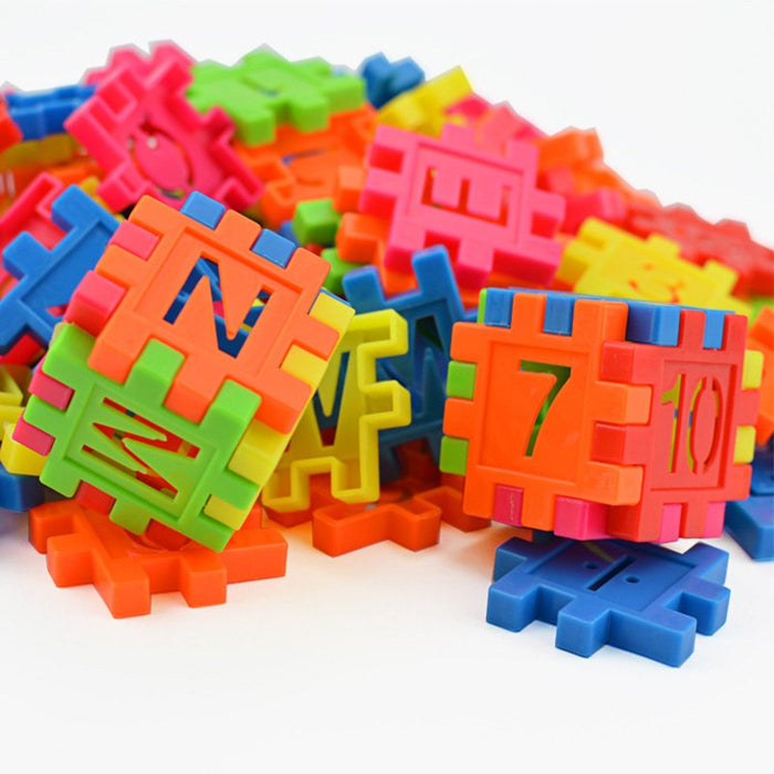 Juego de 110 Uds DIY Lepin bloques de construcción bebés niños y niñas bloques 3D divertidos juguetes educativos mosaicos para niños juguetes de bloques