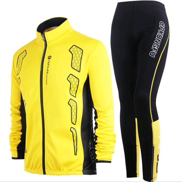 Jersey de bicicleta de primavera y otoño, traje de manga larga, modelos para hombres y mujeres, versión del equipo de bicicleta de montaña, ropa, abrigo de otoño e invierno