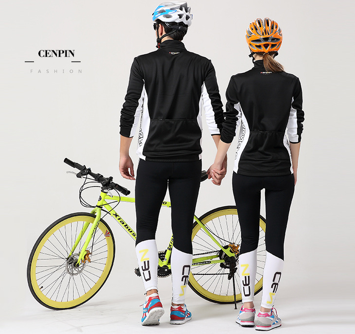 Primavera e outono bicicleta camisa de manga comprida terno masculino e feminino modelos mountain bike equipe versão de roupas outono e inverno casaco