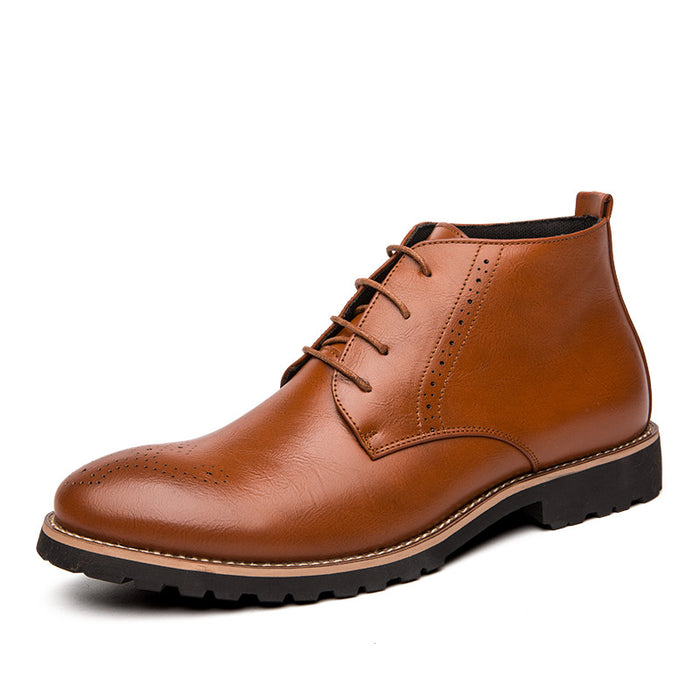 Bottines Martin surélevées intérieures pour hommes