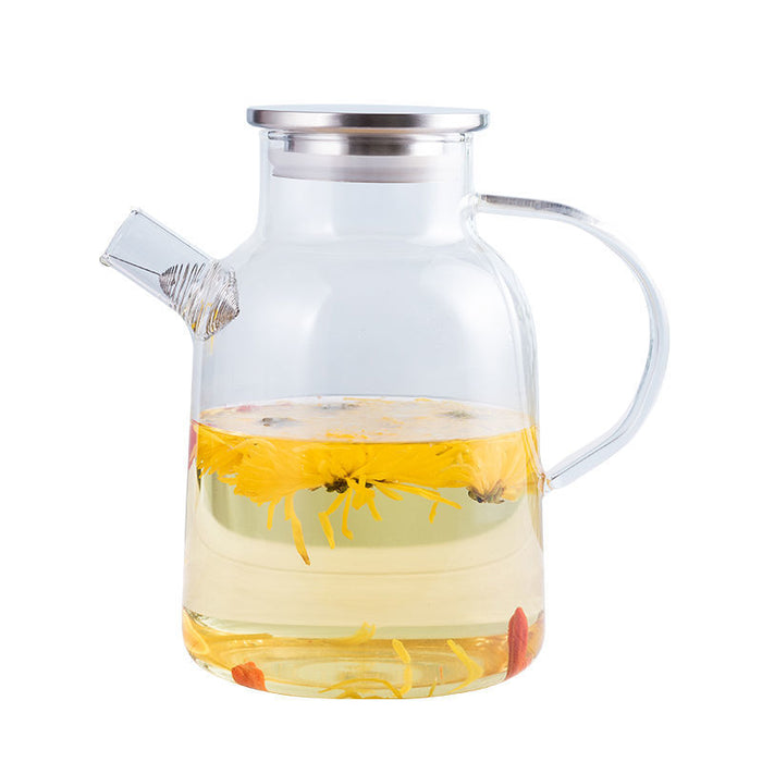 Household High Temperature Resistant Large Capacity Glass Cooling Kettle