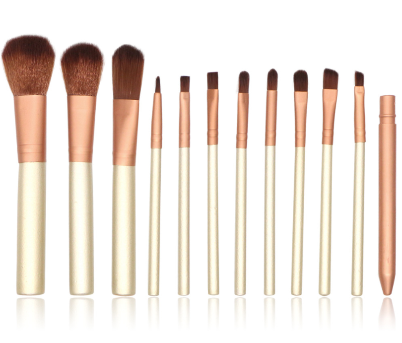 Make-up-Pinsel-Set mit 12 Make-up-Werkzeugen