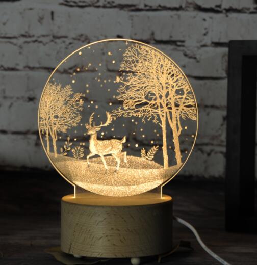 Simpatiche lampade meduse LED romantiche luci touch per bambini Decorazione camera da letto Luce notturna regalo di San Valentino