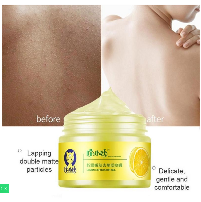 Lemon Cut In Gel Dead Skin Cleansing Pore Facial General Scrub