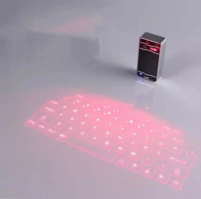 Teclado de projeção a laser Projeção virtual sem fio Bluetooth