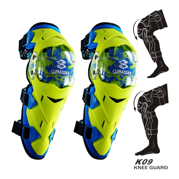 Protezione del gomito del motociclo Corazziere Ginocchiera Ginocchiere Motocross Downhill Dirt Bike MX Protezione Gomitiere da corsa fuoristrada
