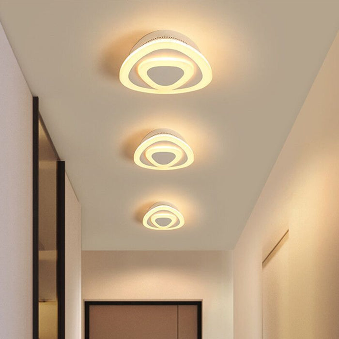 Iluminação de sala de estar montada em superfície, corredor, vestiário, luminária de teto, varanda, varanda, corredor, luminárias de corredor