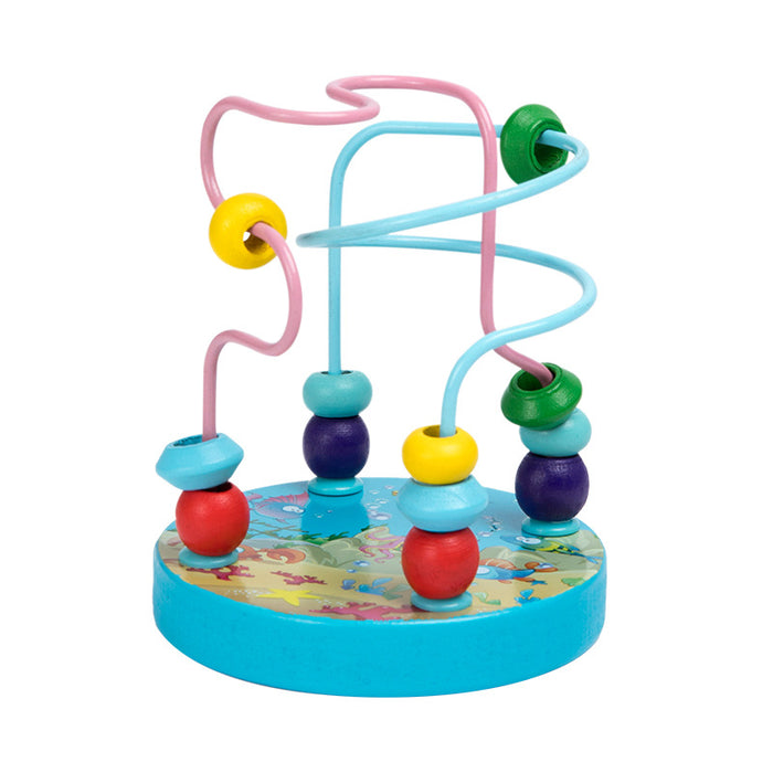 Jouets en bois hochets jouet éducatif blocs arc-en-ciel Montessori bébé coloré enfants musique