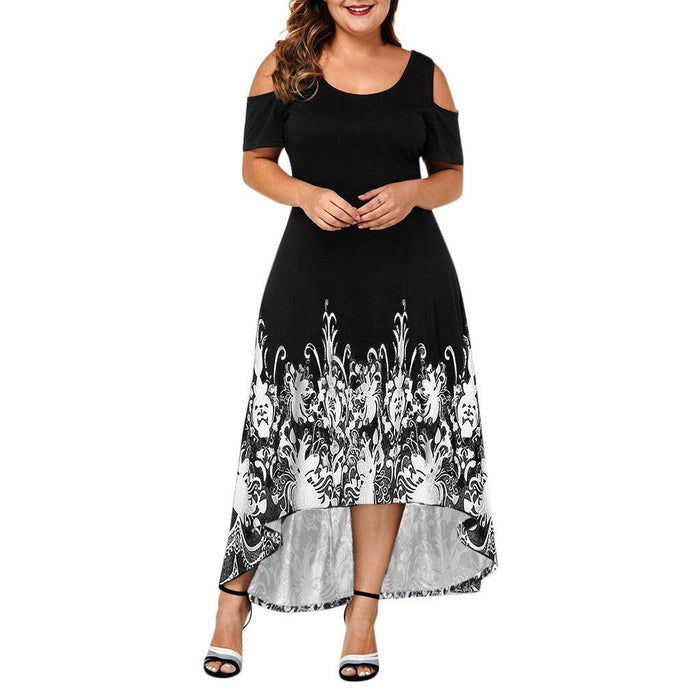 Festa à noite verão plus size maxi vestido feminino xl curto