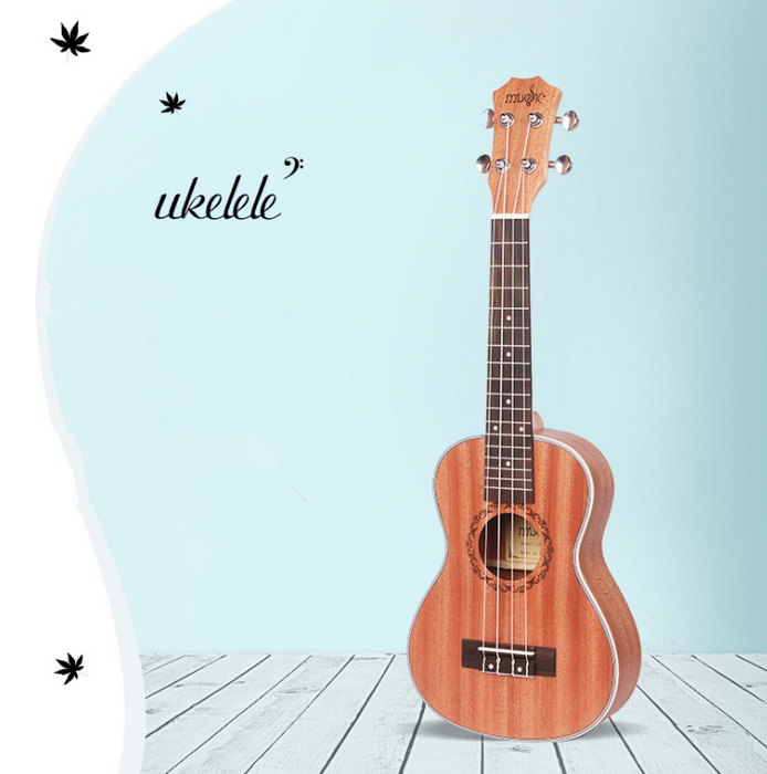 Ukulele 21 polegadas 23 polegadas 26 polegadas pequeno ukulele de guitarra