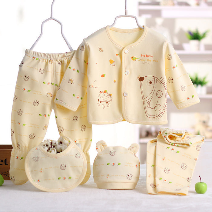 Conjunto de roupas íntimas de algodão para bebê