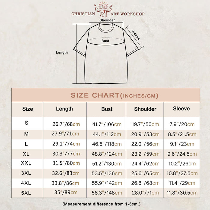Christianartworkshop Eternal Life in Christ Angel Graphic Unisex Washed T-Shirt