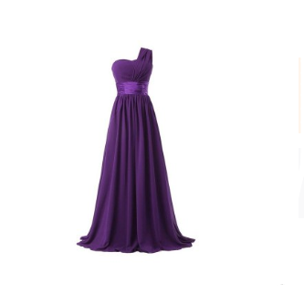 Robe de soirée longue multicolore pour banquet