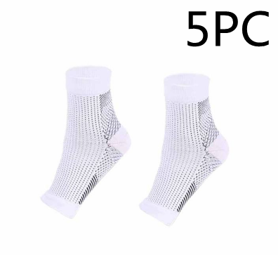 Hommes femmes Anti Fatigue Compression pied manchon pied cheville chaussettes de Compression