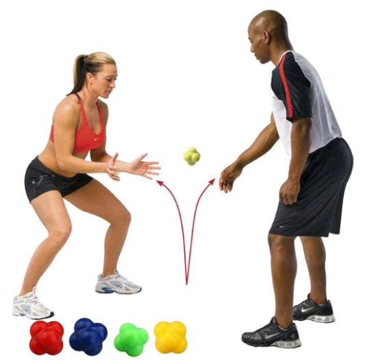Reaction ball hexagonal ball basketball ball dribble reaction training equipment auxiliary equipment rebound defensive training