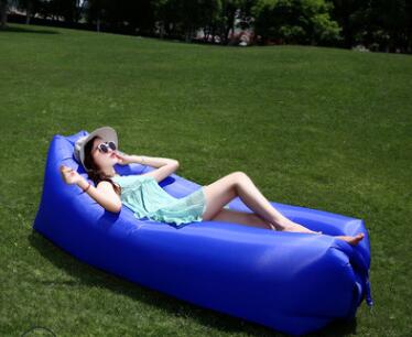 Canapé gonflable, sac paresseux, lit gonflable de Camping, chaise longue