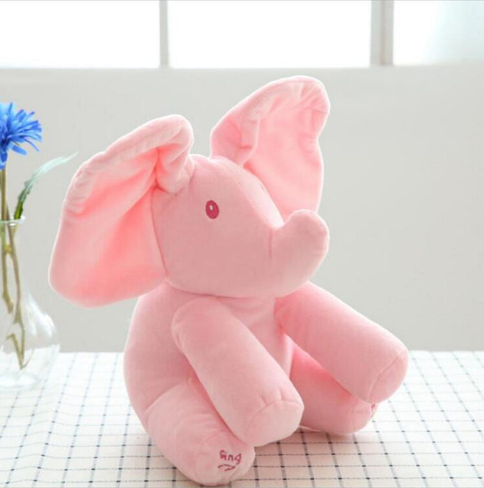 Peluche interattivo Peek-A-Boo con elefante