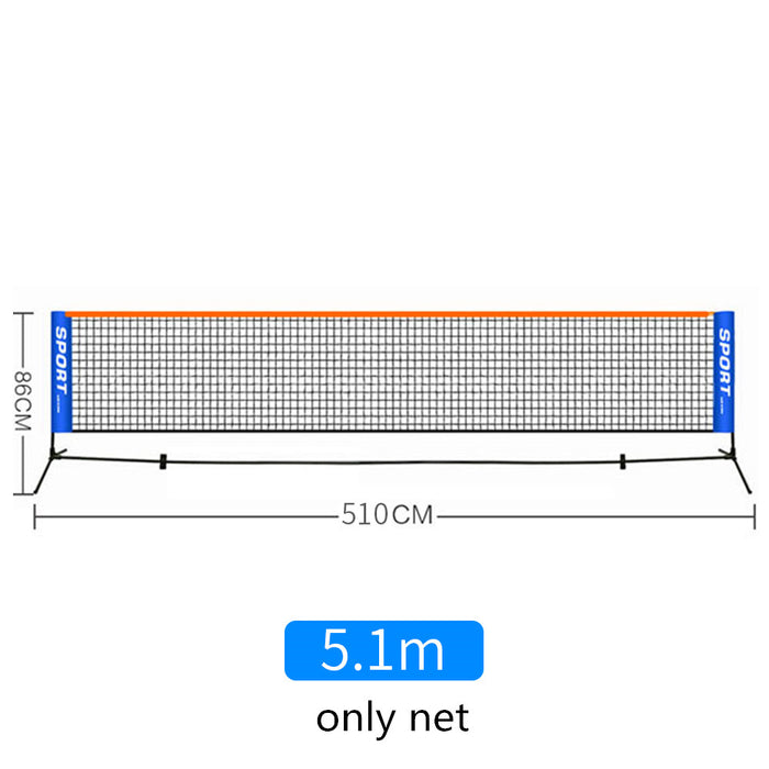 Children's tennis net