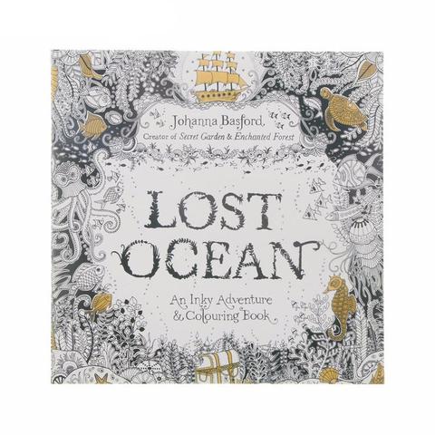 Lost Ocean DIY Coloring Book