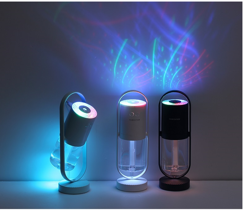 Magic Shadow USB-Luftbefeuchter für Zuhause mit Projektionsnachtlichtern