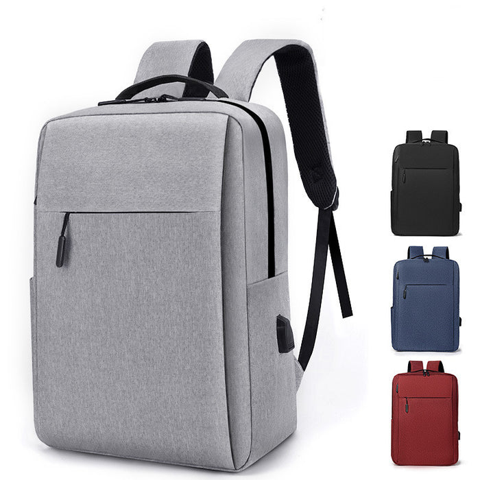 Men's And Women's Fashion Casual Exercise Canvas Business Backpack