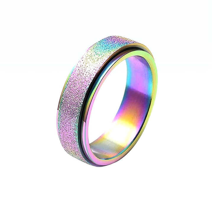 Turnable Anxiety Rings Relieve Stress Rings For Women & Men
