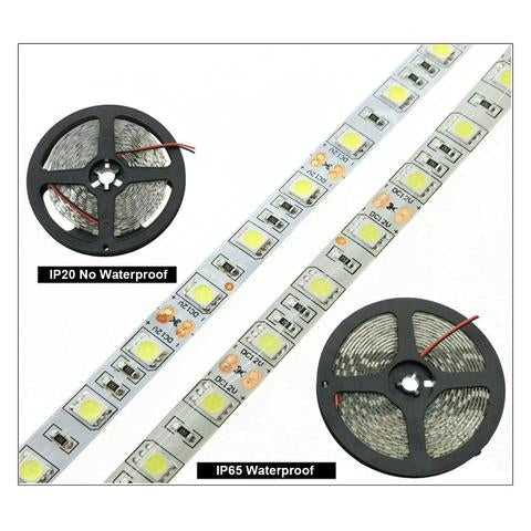 Le strisce luminose a LED evidenziano 60 perline luminose Strisce morbide impermeabili epossidiche