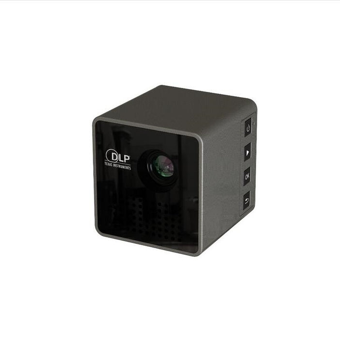 P1 wifi bolso sem fio led pico dlp mini projetor inteligente micro miracast dlna airplay projetor de vídeo com bateria