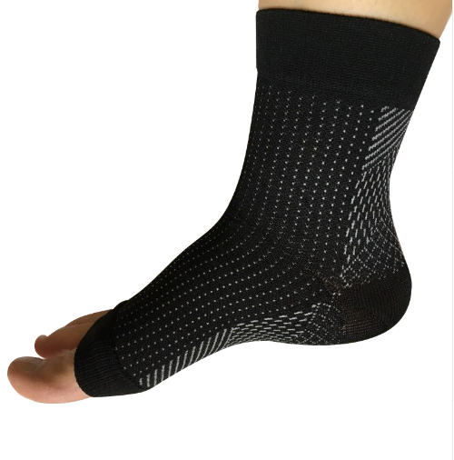 Hommes femmes Anti Fatigue Compression pied manchon pied cheville chaussettes de Compression