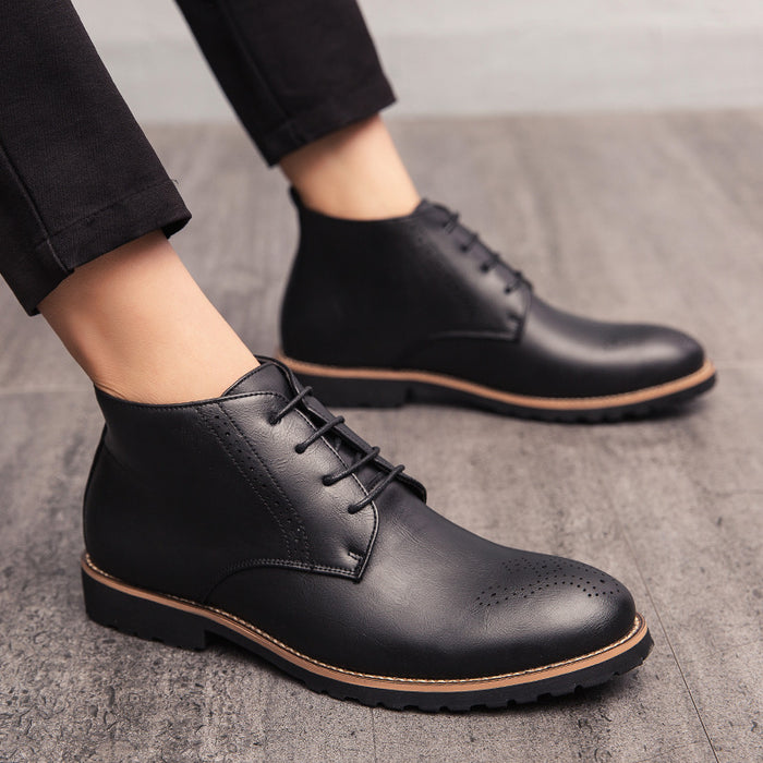 Bottines Martin surélevées intérieures pour hommes