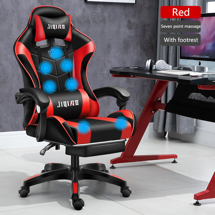 Cadeira giratória masculina para computador, conforto doméstico, dormitório ergonômico para jogos