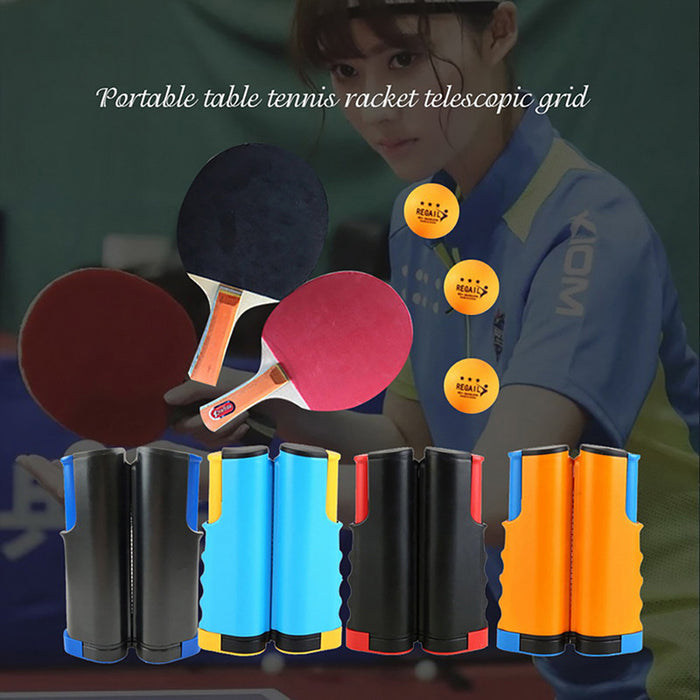 Preço Especial PT-260 raquetes de tênis de mesa portáteis conjunto de rack de rede telescópica