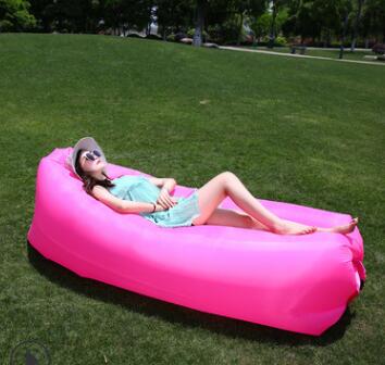 Canapé gonflable, sac paresseux, lit gonflable de Camping, chaise longue