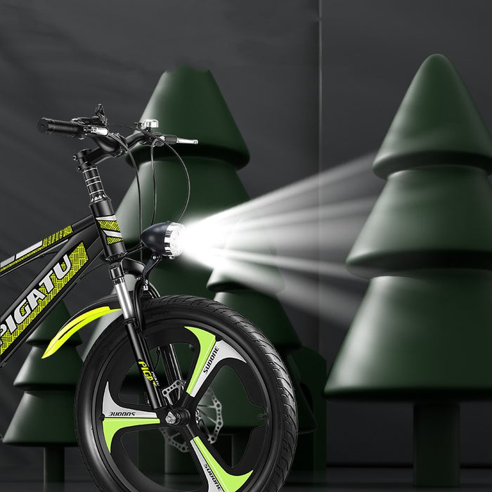 Bicicleta de montanha de velocidade variável com absorção de choque infantil