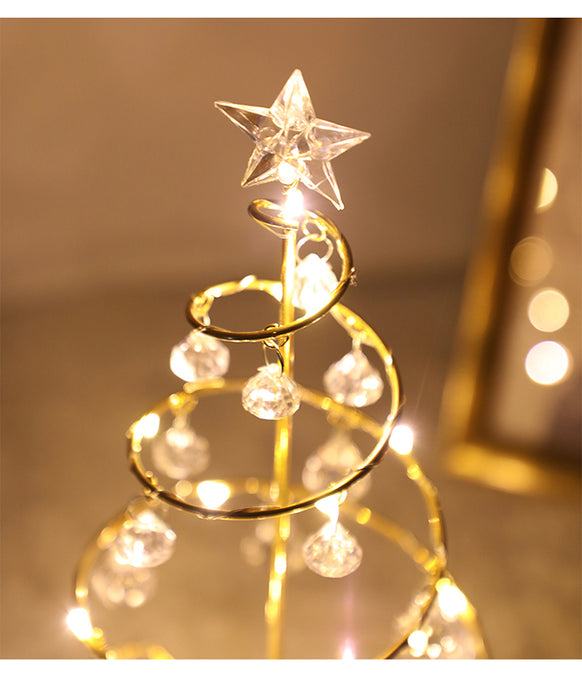 Diamante cristal candeeiro de mesa acrílico noite lâmpada recarregável lâmpada cabeceira led night light luzes do quarto decoração natal novo