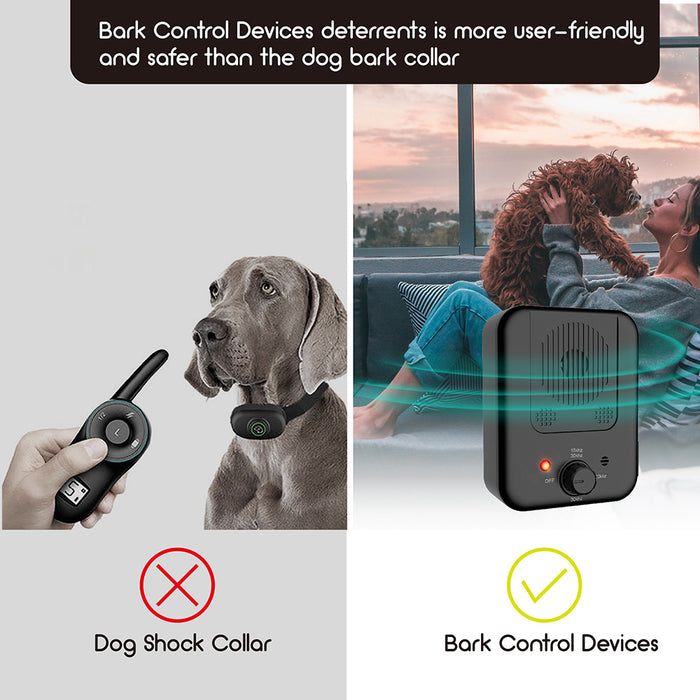 Dispositif Anti-aboiement pour animaux de compagnie, colliers Anti-aboiement ultrasoniques pour chiens de compagnie, répulsif pour chiens d'extérieur, arrêt sans aboiement, dispositif d'entraînement, fournitures