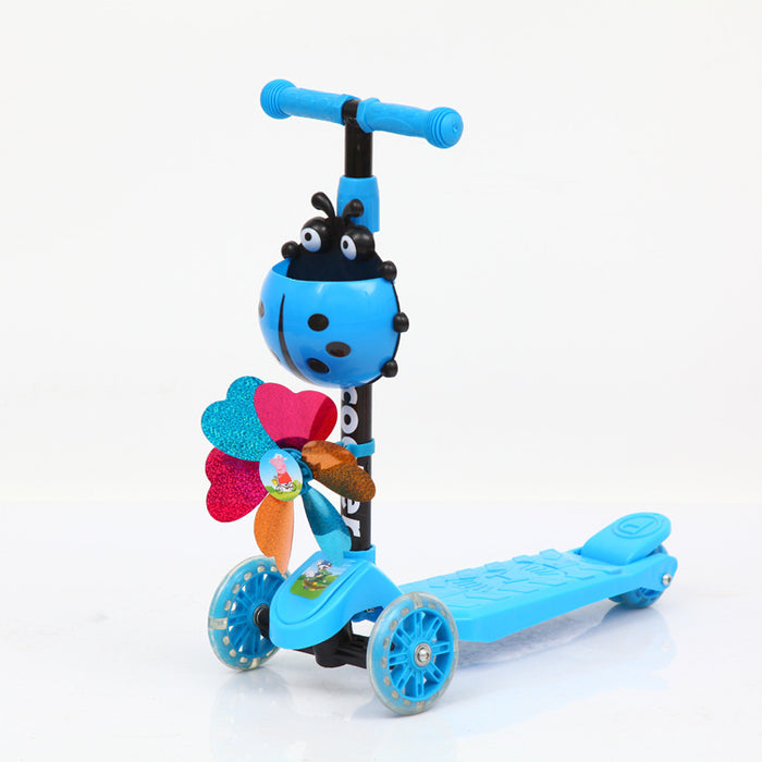 Scooter de equilíbrio infantil de quatro rodas