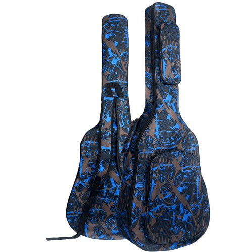Guitarra com impressão em cores de tecido Oxford Bolsa 41 polegadas