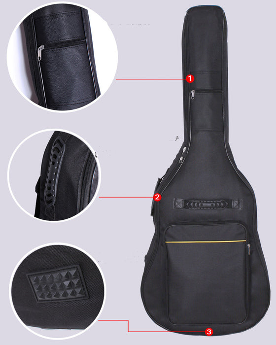 Waterproof And Cotton Guitar It 41 Inch 40 Inch Finn Folk Guitar Bag Backpack