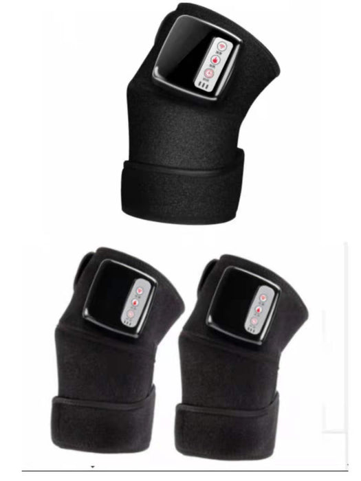 Masajeador eléctrico de rodilla con calefacción por infrarrojos, envoltura de codo, soporte para articulación, terapia de vibración, máquina para fisioterapia, masajeador para aliviar el dolor