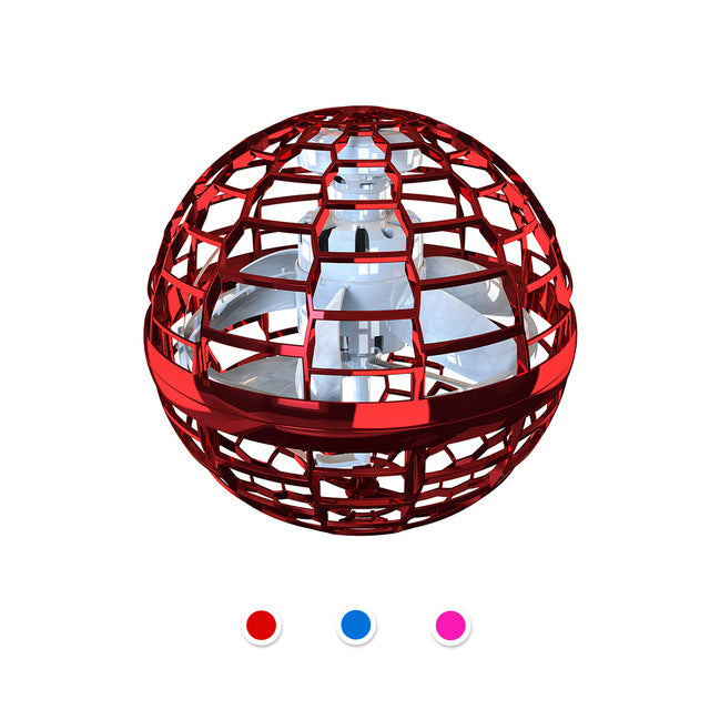 Flynova Pro boule volante Spinner jouet contrôlé à la main Drone hélicoptère 360 ​​rotatif Mini OVNI avec lumière enfants cadeaux