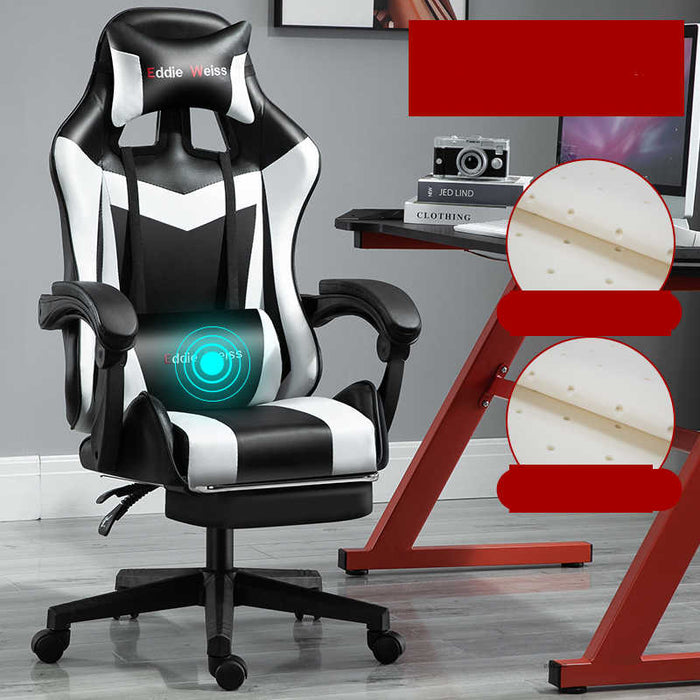 Chaise d'ordinateur pour jeux de bureau à domicile
