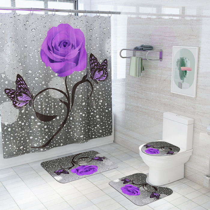 Daffodil WC Banheiro Cortina de chuveiro Divisória de chuveiro