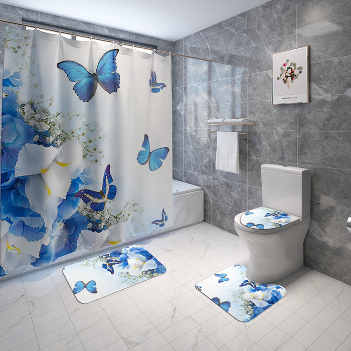 Daffodil WC Banheiro Cortina de chuveiro Divisória de chuveiro