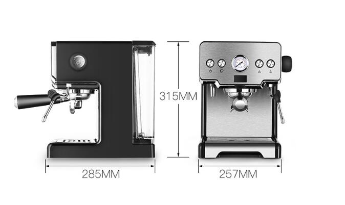 Italian Coffee Machine Household Small Manual Semi-automatic Steam Milk Frother
