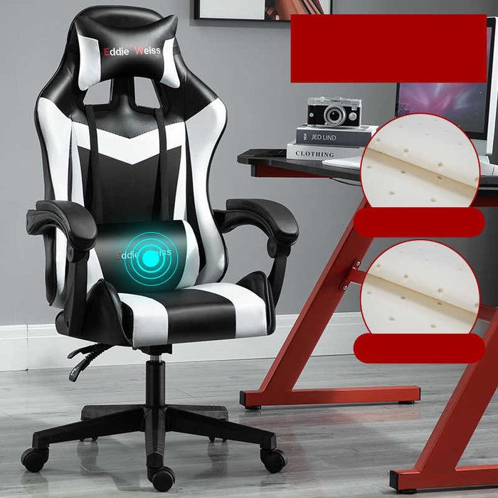 Chaise d'ordinateur pour jeux de bureau à domicile