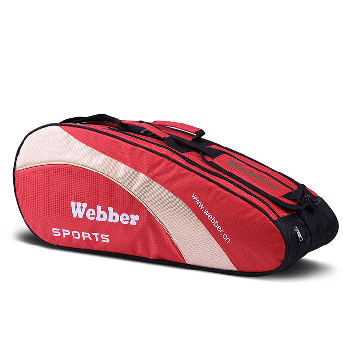 Simple Printed Portable Badminton Racket Bag