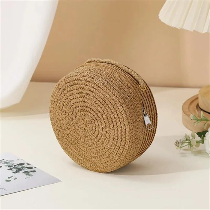 Chic Handwoven Straw Shoulder Bag™