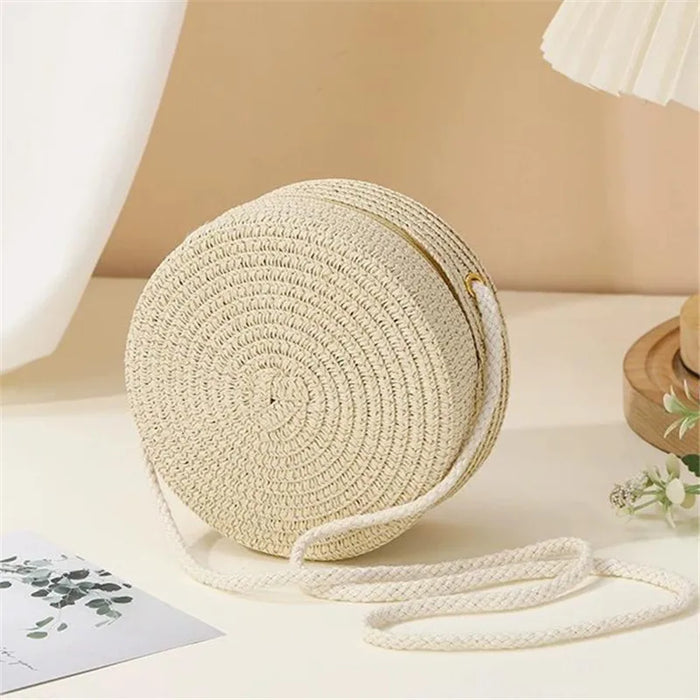 Chic Handwoven Straw Shoulder Bag™