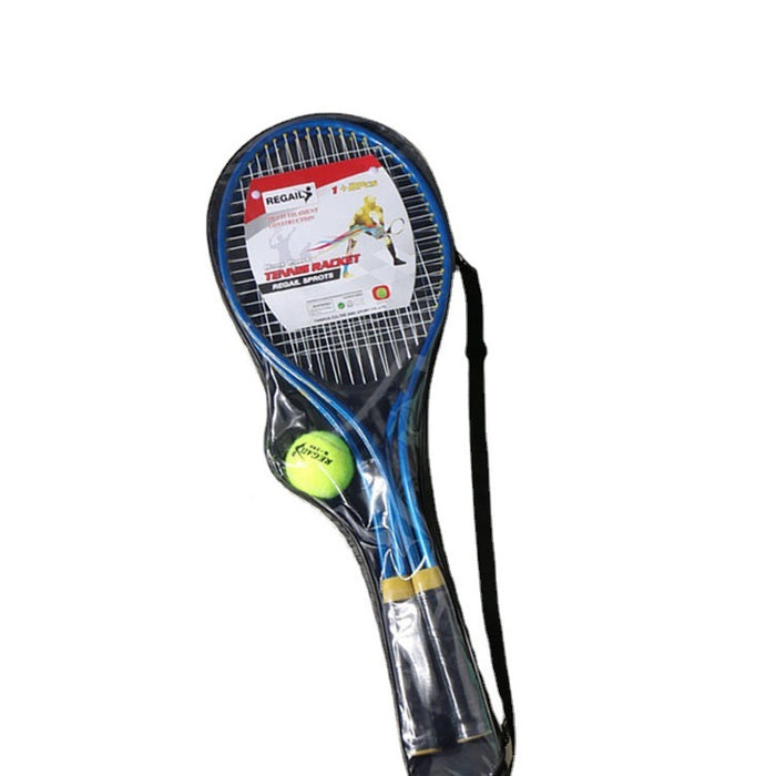 Dois conjuntos de raquetes de tênis infantis de 24 polegadas para treinamento de jovens